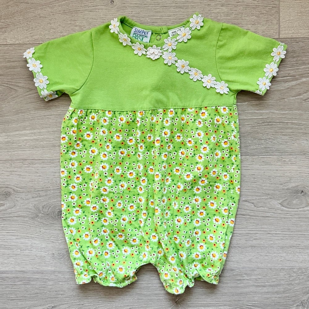 Vintage Baby Romper